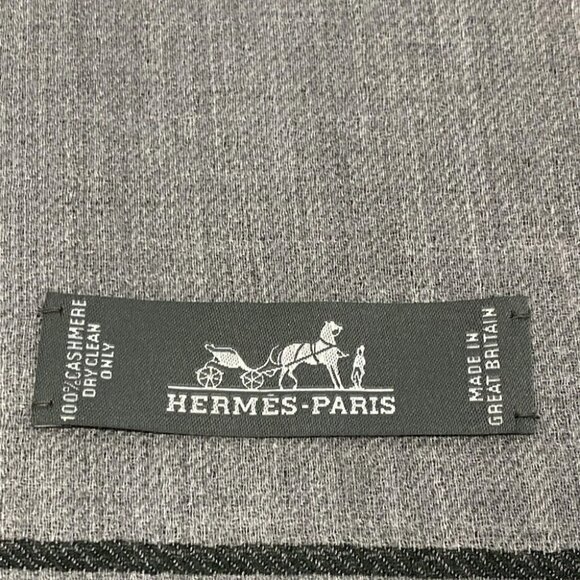 HERMES Carre 140 H229978S green flannel Wehrroden Cashmere - Scarf - Picture 2 of 6